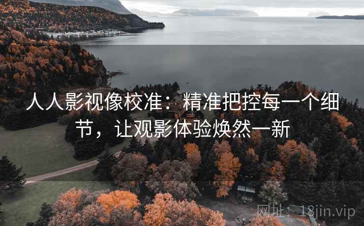 人人影视像校准:精准把控每一个细节,让观影体验焕然一新 人人影视像校准:精准把控每一个细节,让观影体验焕然一新